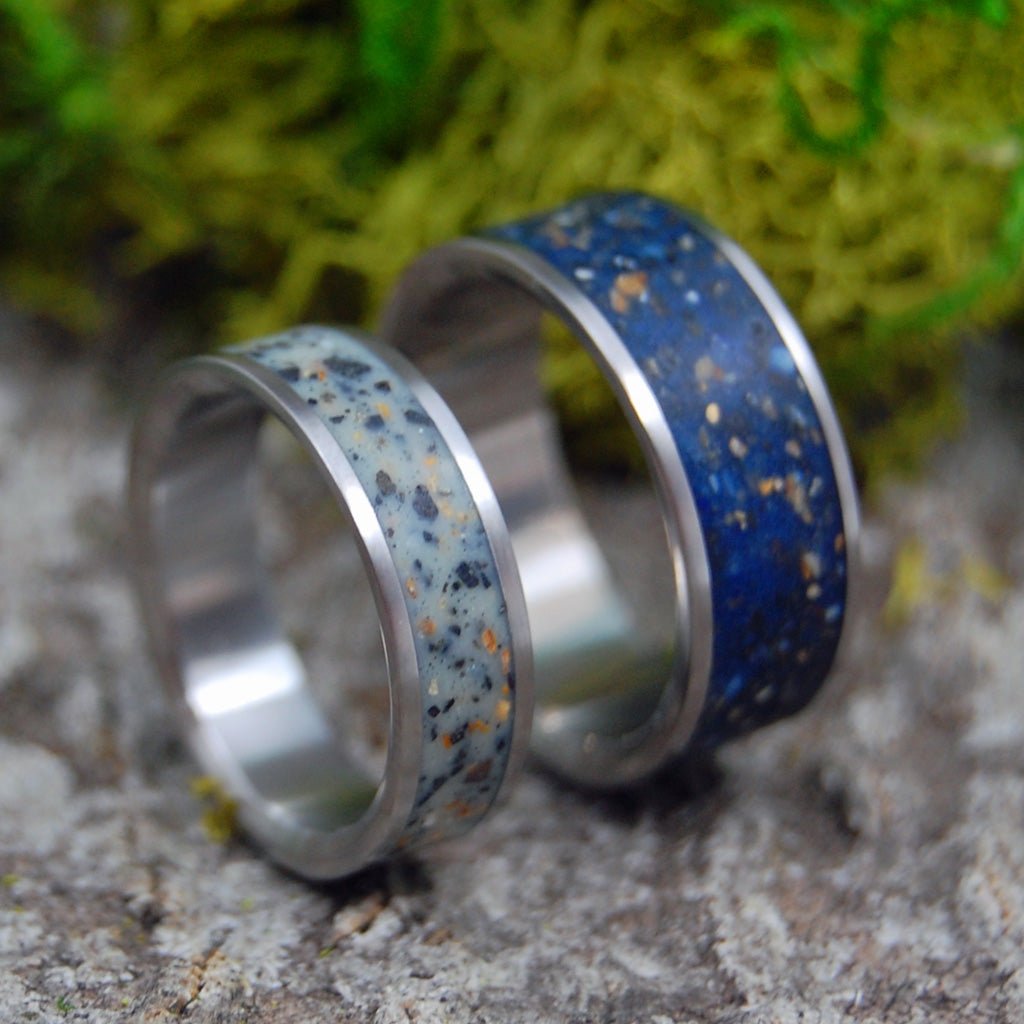 Beaches Of Iceland | Beach Sand Ring - Icelandic Wedding Ring - Unique Wedding Ring Ring - Minter and Richter Designs