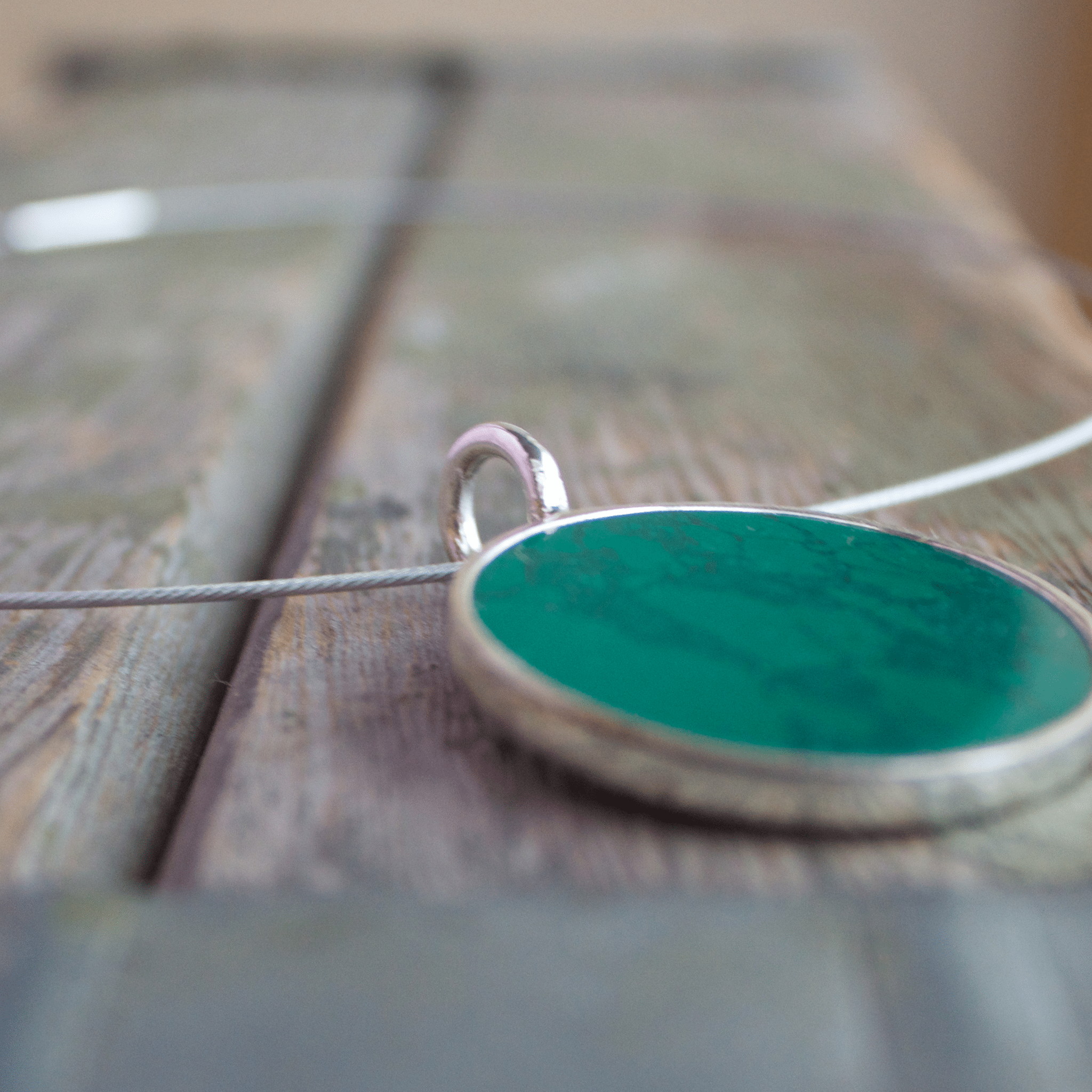 Titanium Pendant (Choose Your Inlay) - Minter and Richter Designs