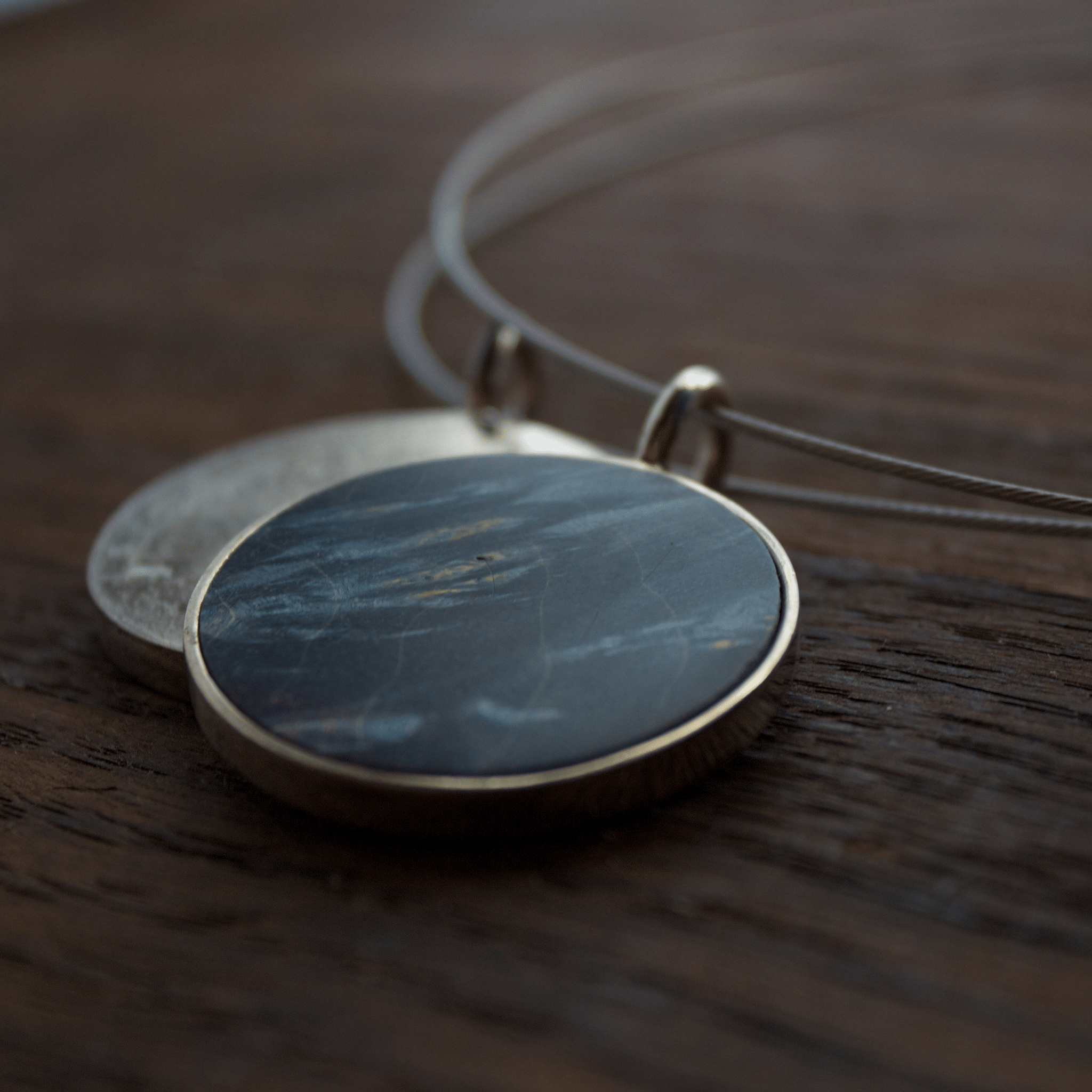 Titanium Pendant (Choose Your Inlay) - Minter and Richter Designs